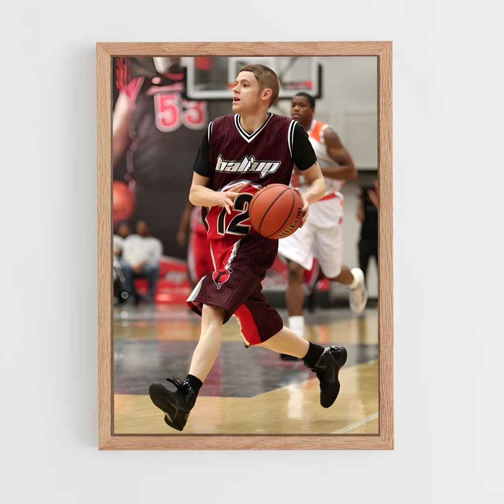 Poster L'Élan Maroon – affiche Basketball (vue 4)